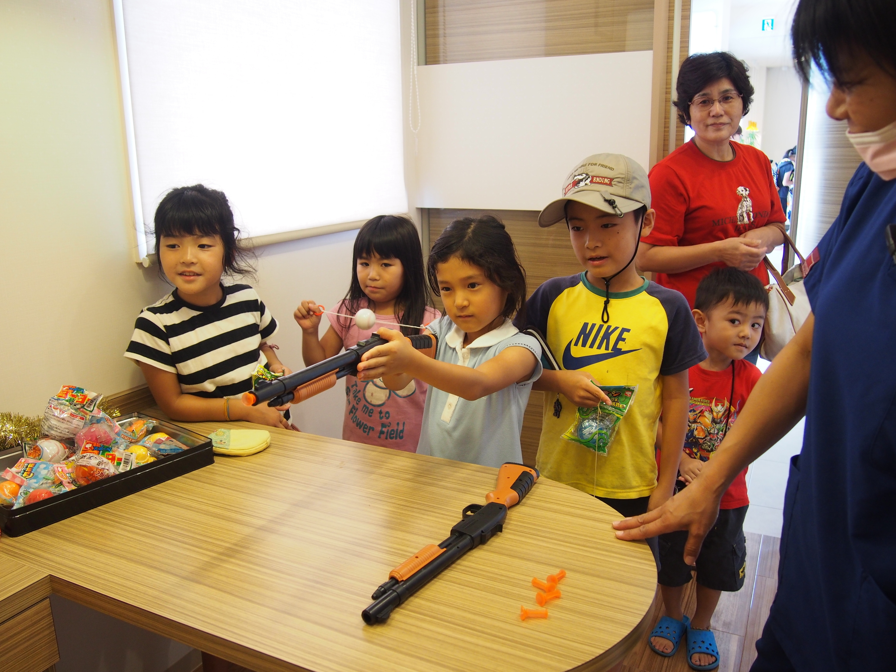 ひで歯科クリニックの夏祭り